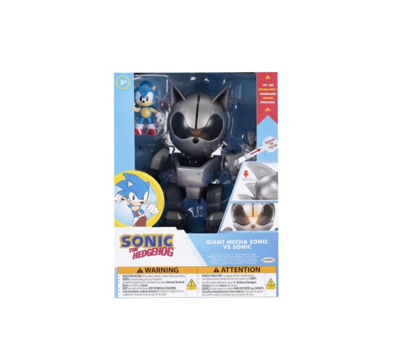 Sonic- Set Mecha con Sonic luci e suoni