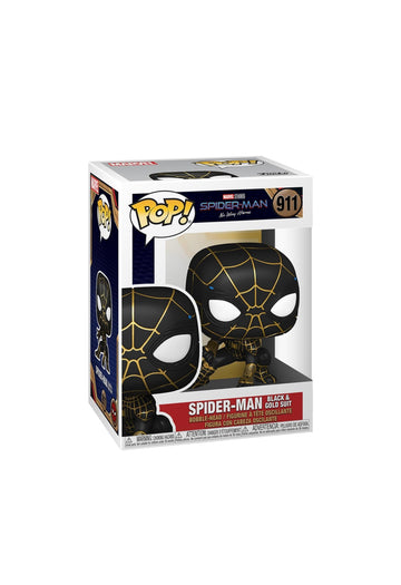 Funko Pop- Marvel Spider Man black & gold suit  911