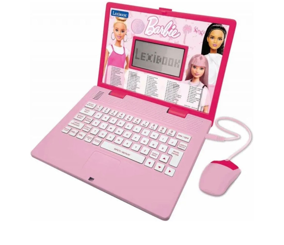 Barbie- Computer con mouse educativo bilingue