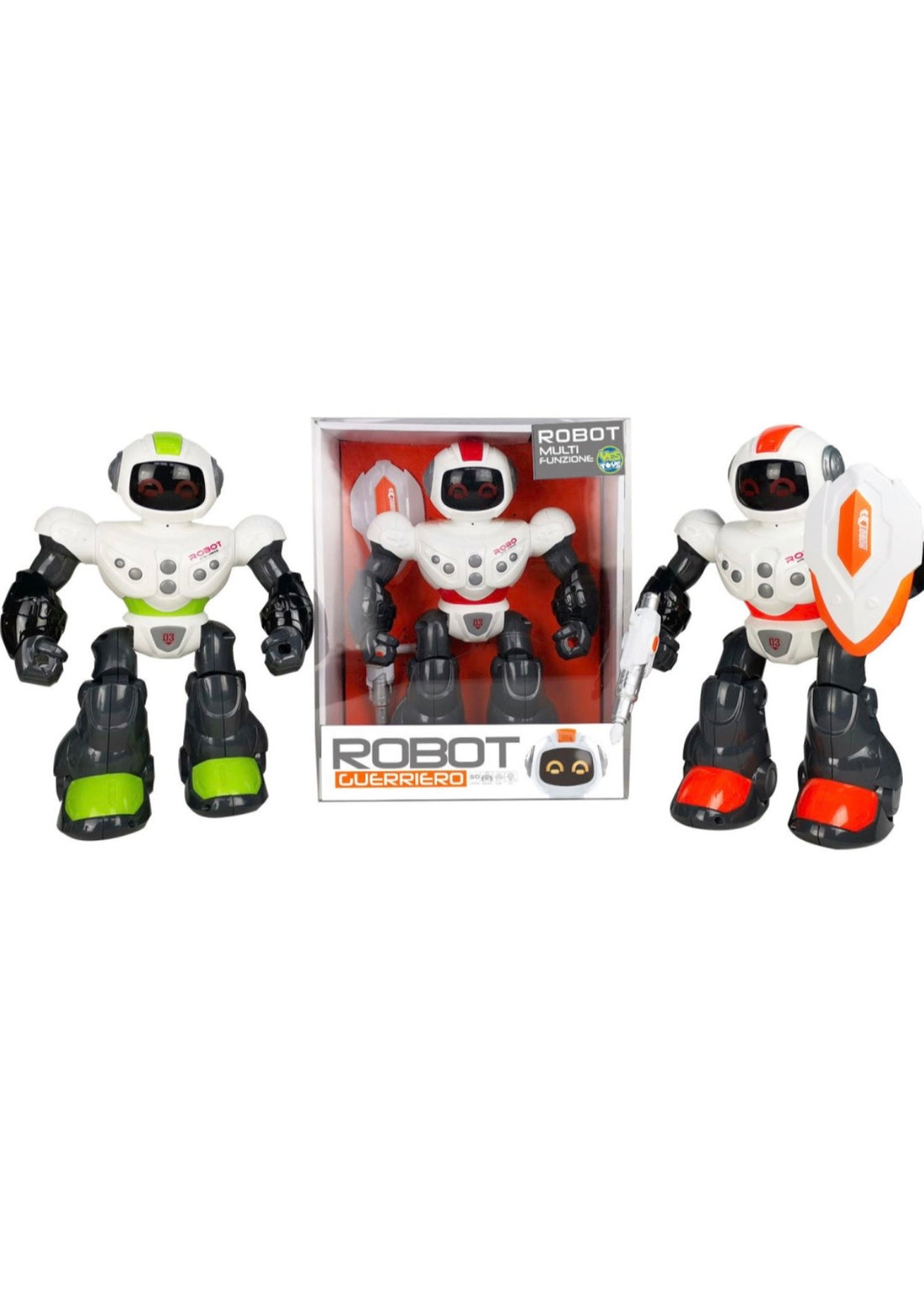 Robot- guerriero luci e suoni