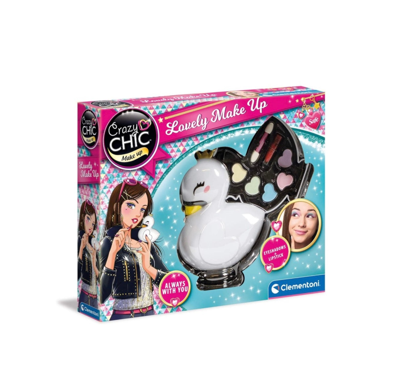 Clementoni - Crazy chic Lovely make up cigno