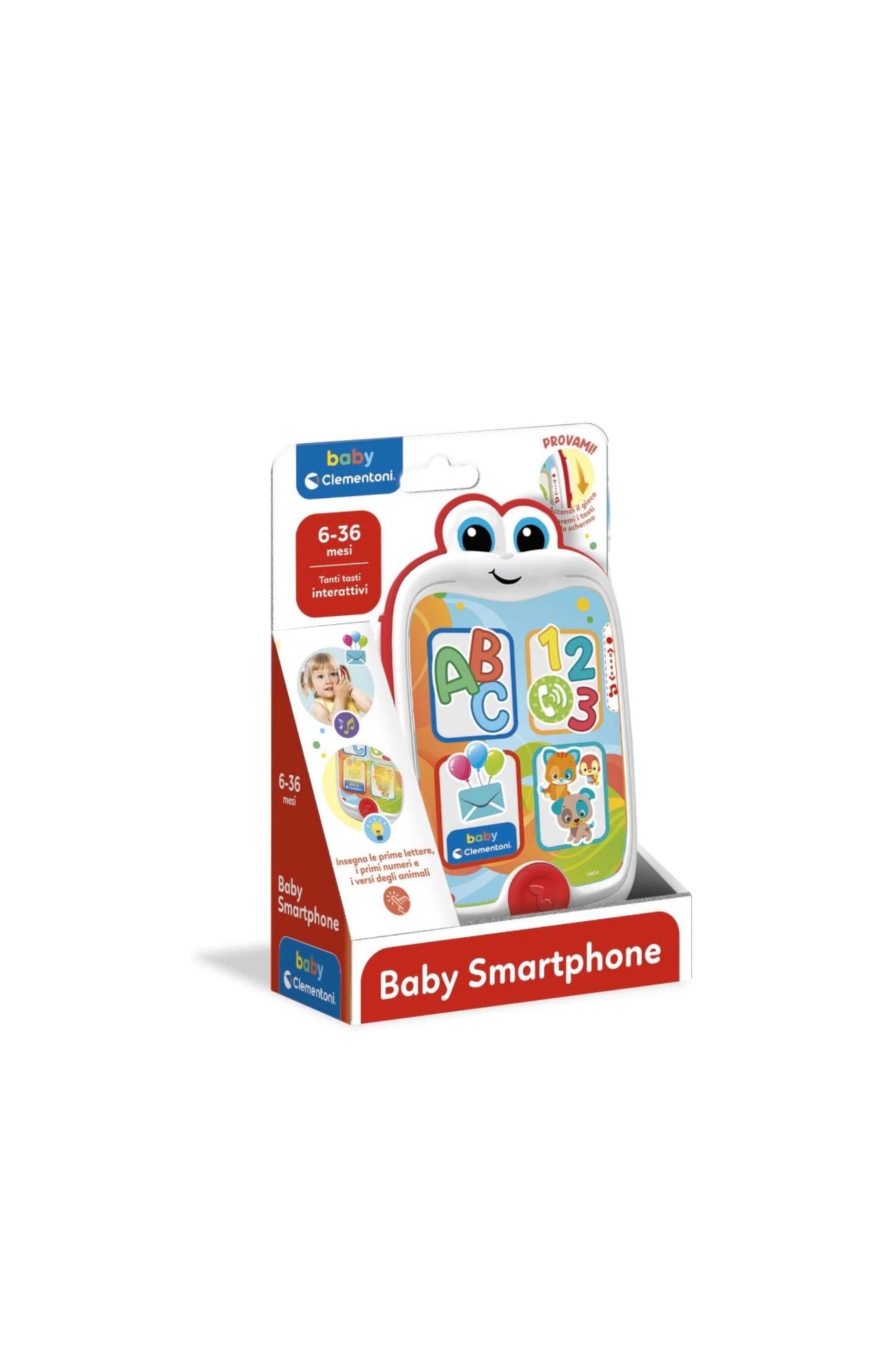 BABY CLEMENTONI- BABY SMARTPHONE LUCI E SUONI