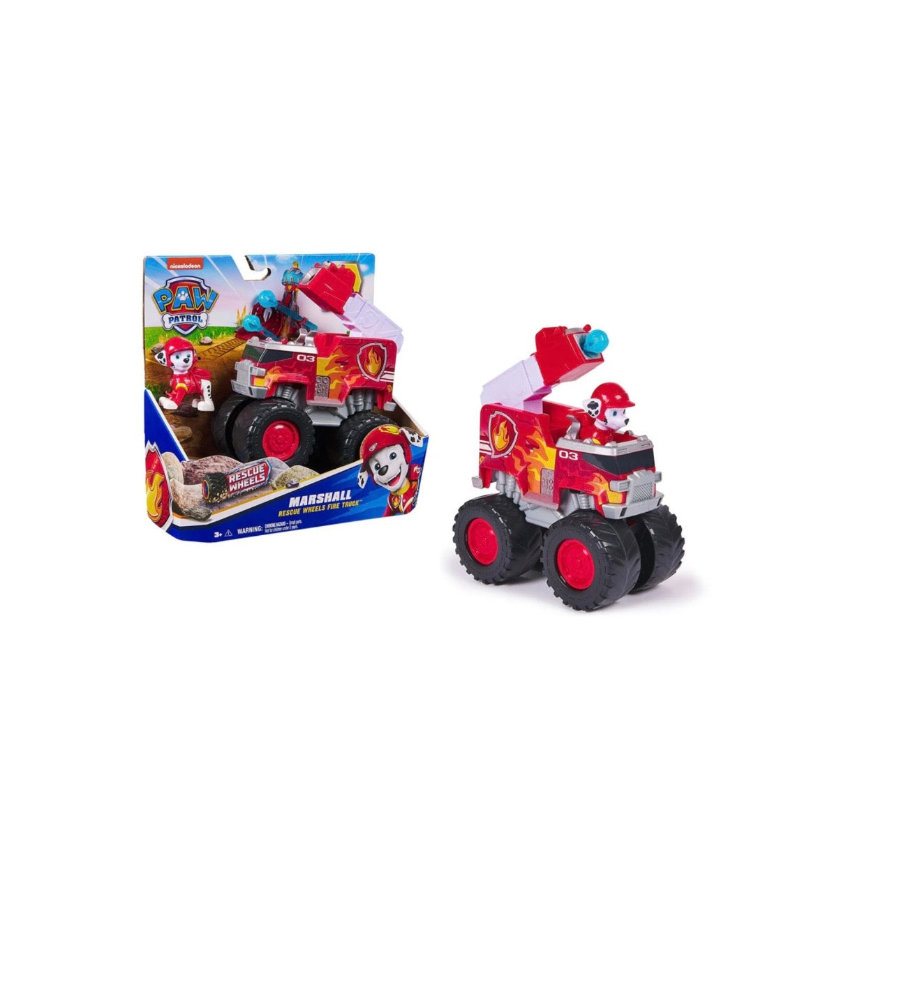 Paw Patrol- Marshall veicolo con personaggio