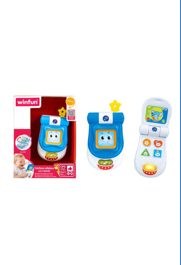 Winfun- telefono cellulare luci e melodie