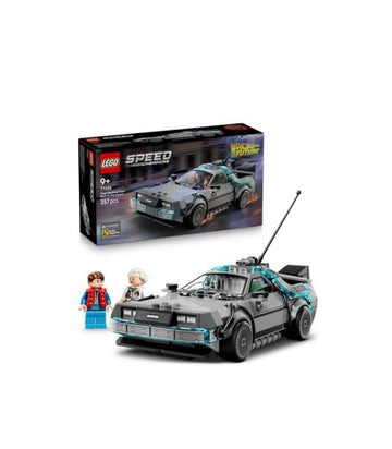 Lego- Speed champions macchina del tempo ritorno al futuro