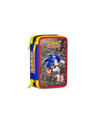 Sonic the hedgehog- Astuccio 3 zip completo 2026/27