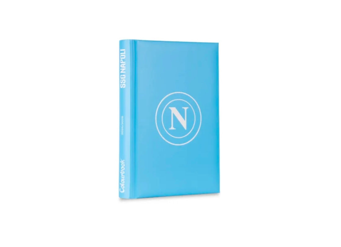 SSC Napoli- Diario scuola datato 12 mesi modelli assortiti 2025/26