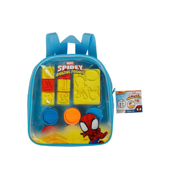 Spidey - zainetto con Plastilina e accessori