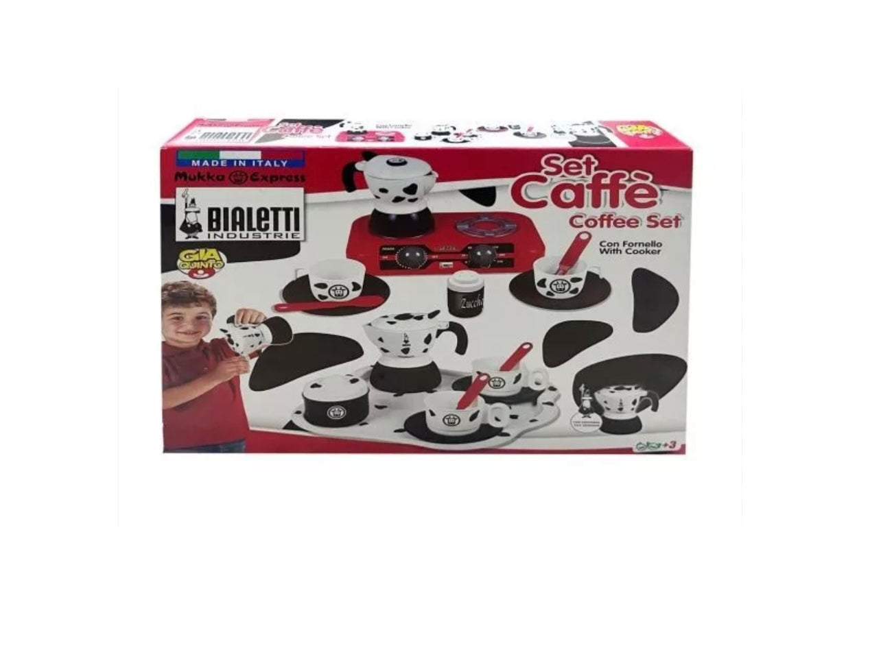 Bialetti- Caffè set con fornello e accessori