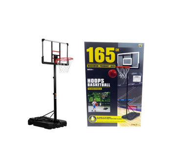 Basket - con tabellone rettangolare 165cm