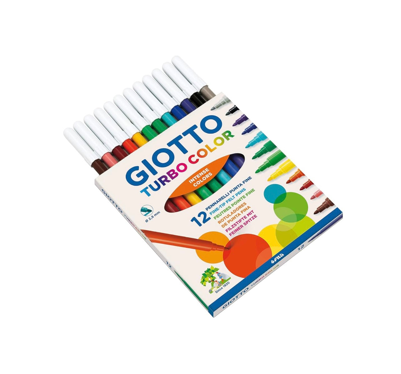 GIOTTO- TURBOCOLOR PENNARELLI 12