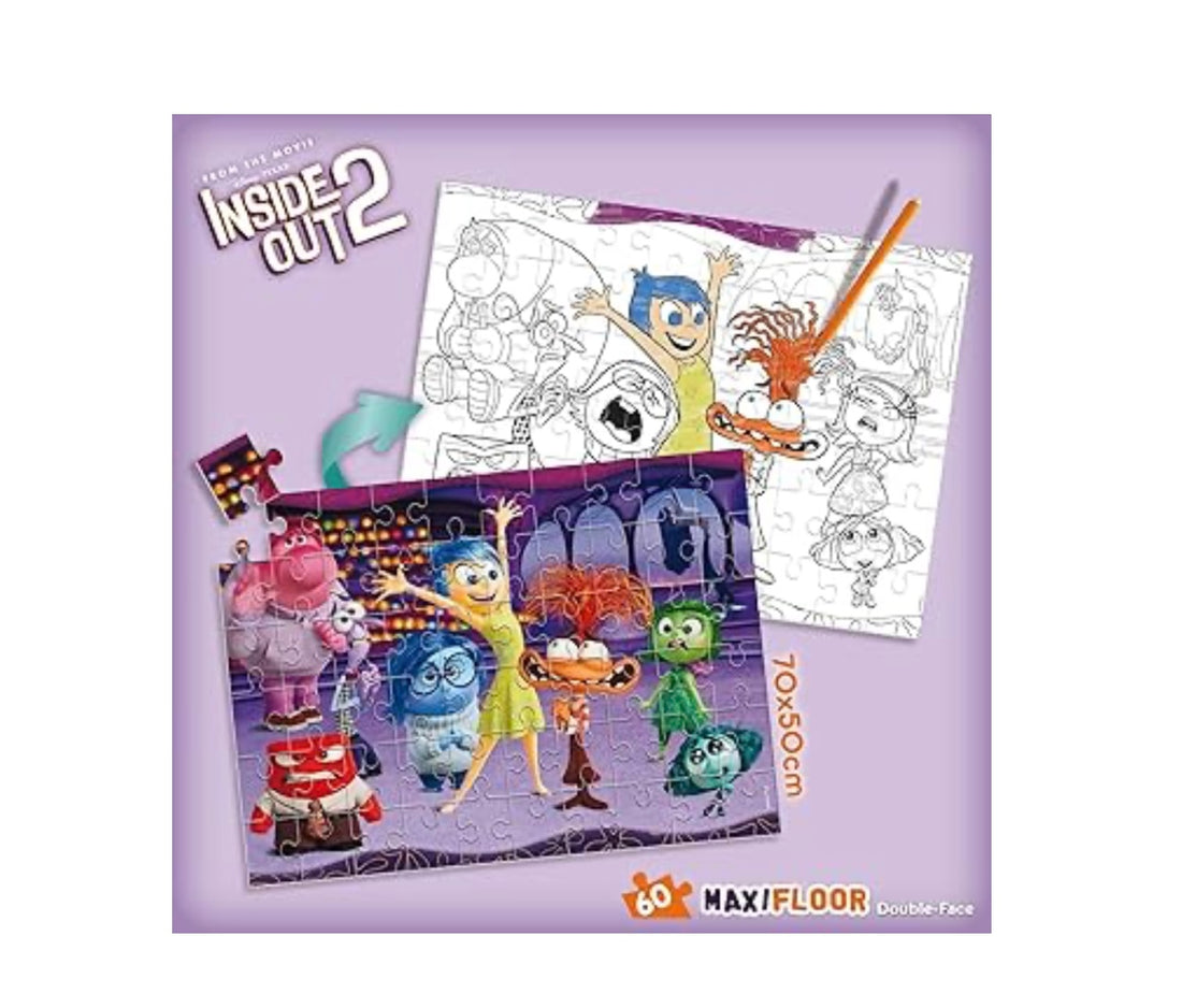 Inside Out 2- Puzzle maxifloor 60 pezzi