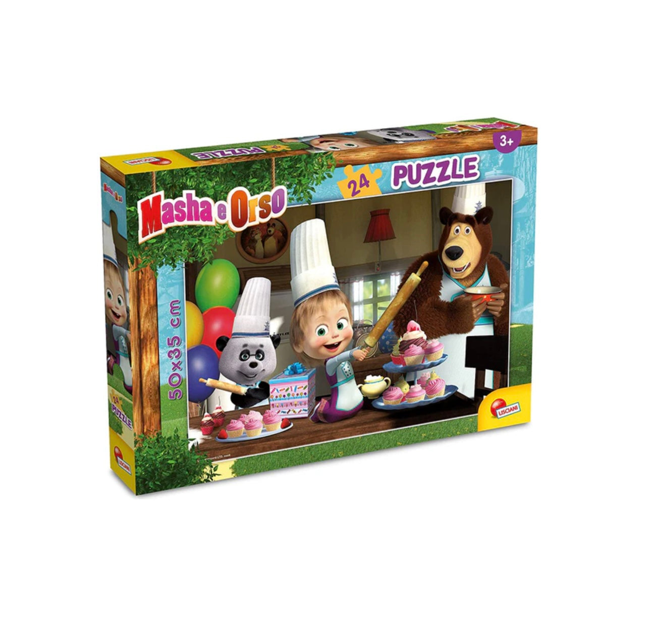 Masha e Orso- Puzzle 24 pezzi 50x35cm