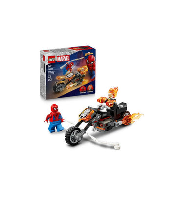 Lego- Marvel Spider Man vs Ghost rider motorcycle
