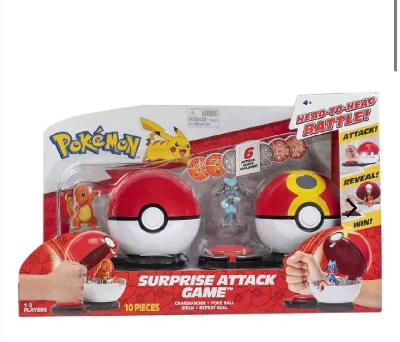 POKEMON- SURPRISE ATTACK GAME