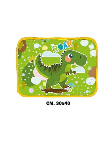 Dinosauro- Tovaglietta ripiegabile 30x40