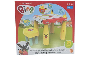Bing- Banco colori con sgabello