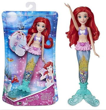 DISNEY PRINCESS- ARIEL GLITTER E CODA LUMINOSA