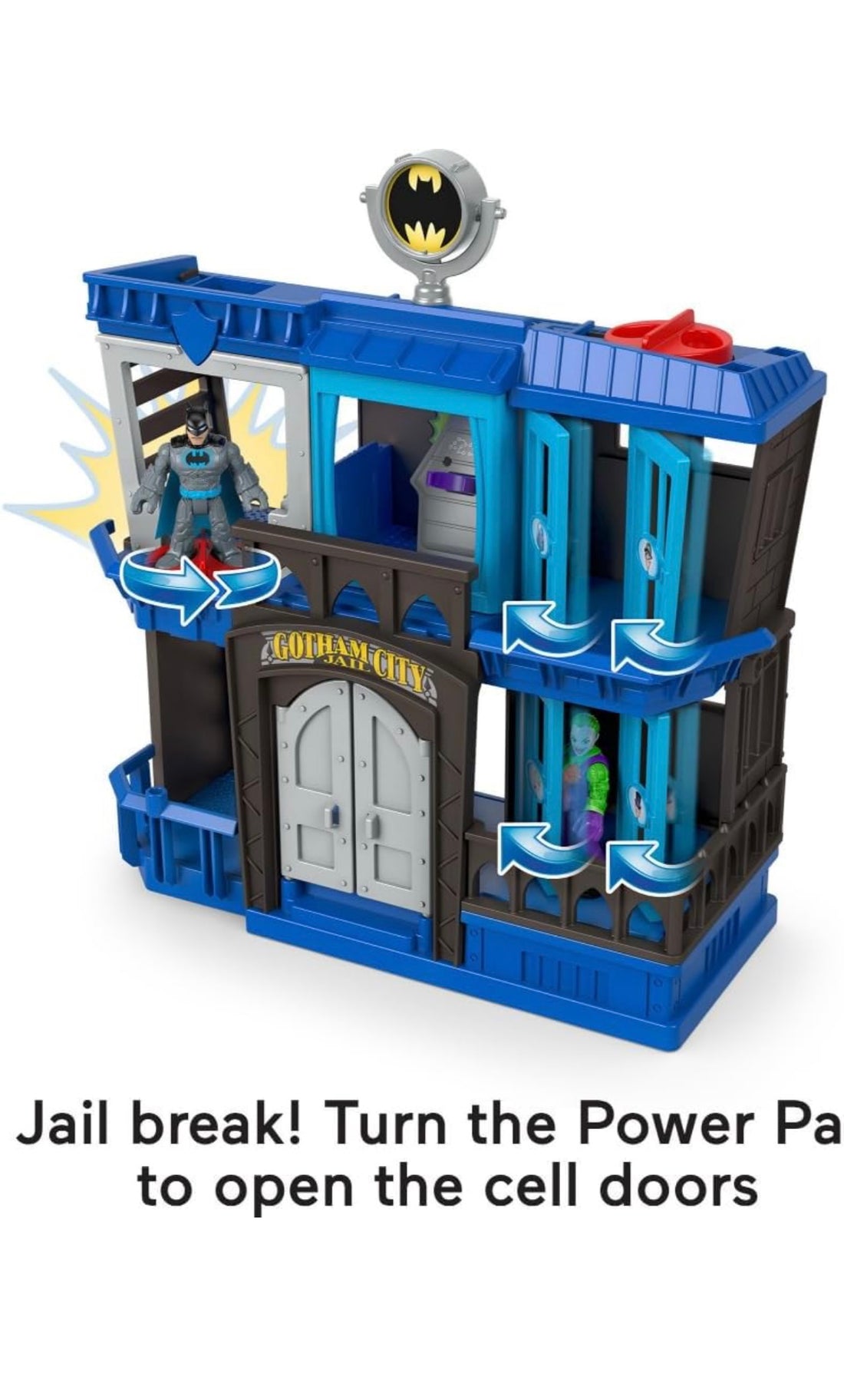 Imaginext- Dc Gotham City Playset con personaggi inclusi