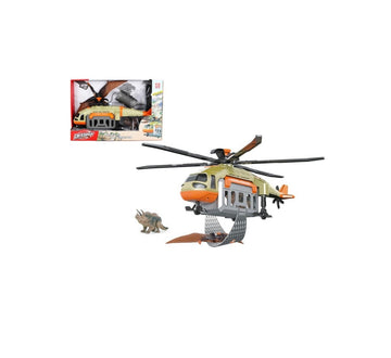 Elicottero Jurassik rescue luci e suoni 2 Dino inclusi