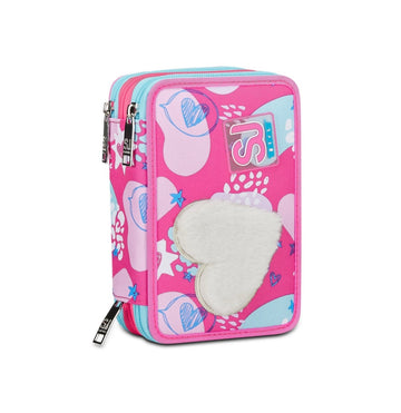 Seven Sj Gang- Astuccio 3 zip completo Pinkfur girl 24/2025