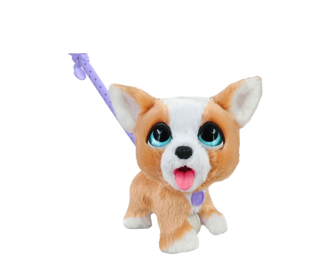 FurReal- Corgi peluche interattivo cammina con accessori
