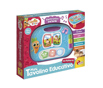 Carotina- Baby tavolino educativo la fattoria interattivo