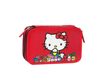 Hello Kitty- Astuccio 3 zip completo 2026/27