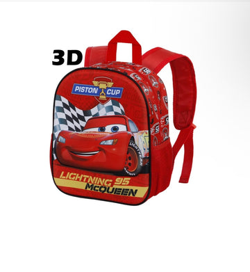 Disney Pixar Cars- Zainetto asilo Saetta McQueen 3D 2026/27