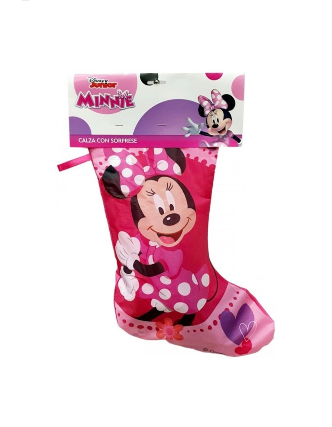 Minnie Mouse- Calza Befana con sorprese