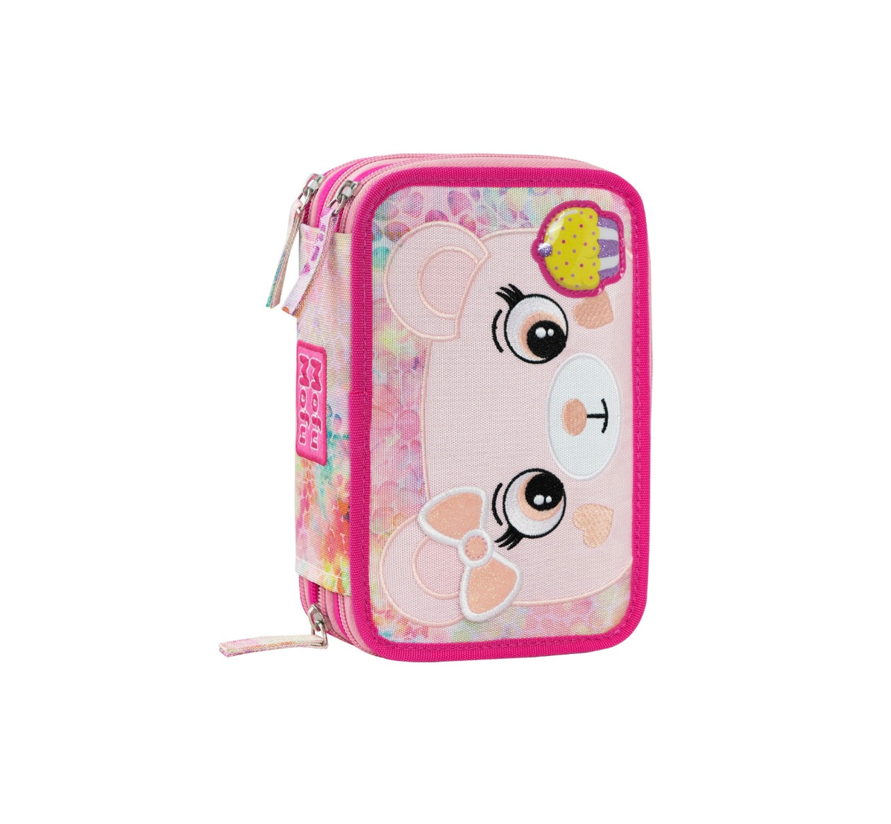 Mofu Mofu- Astuccio 3 zip completo orsetto 2025/26