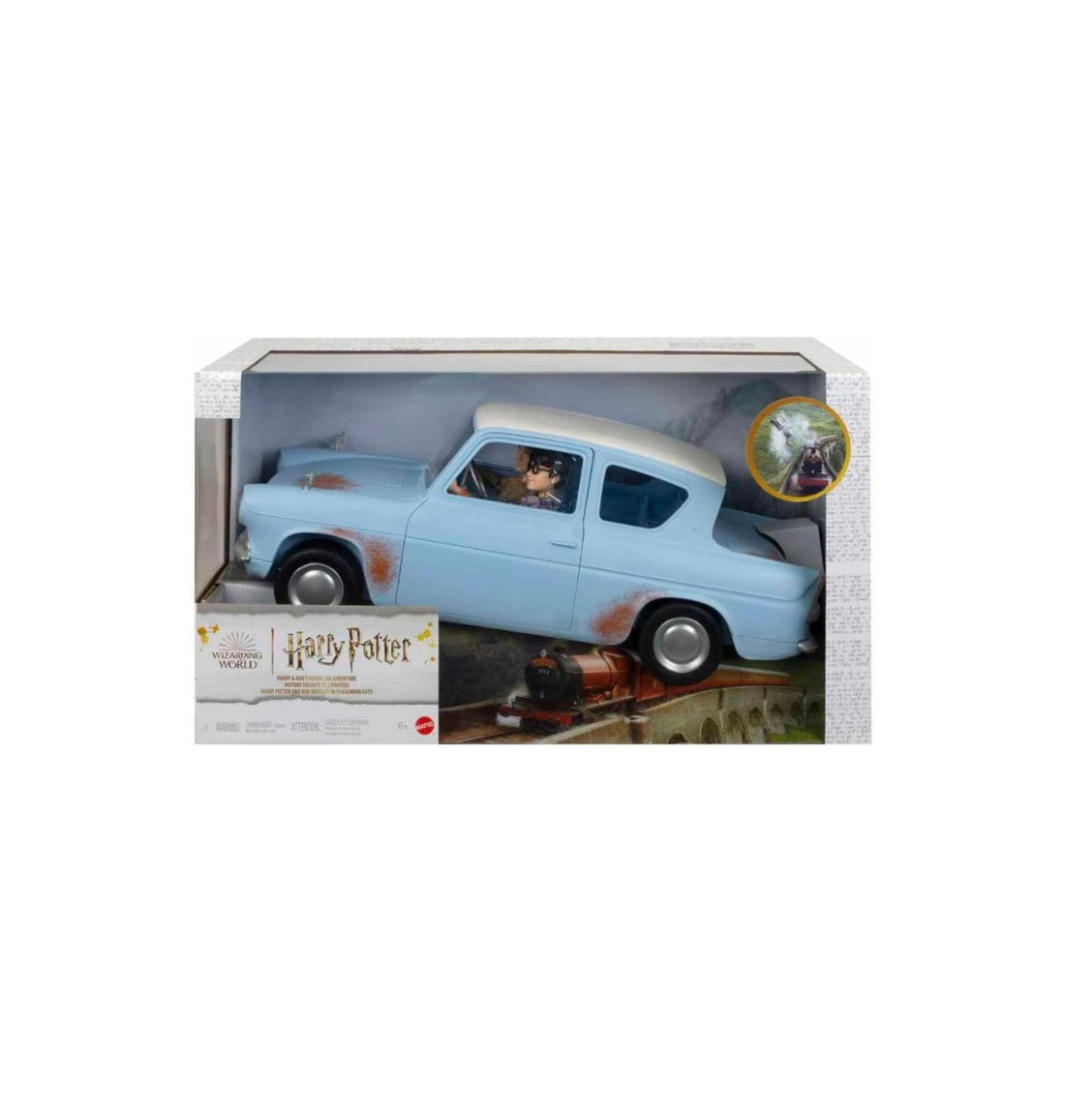 Harry Potter- Auto volante con Harry e Ron 30cm