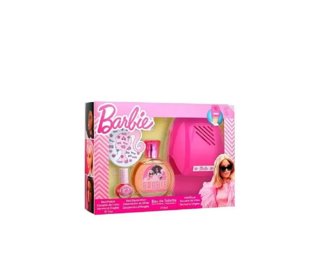 Barbie- Set manicure accessori unghie e profumo