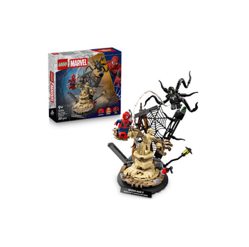 Lego- Super Heros Marvel battaglia epica Spider man vs Sandman
