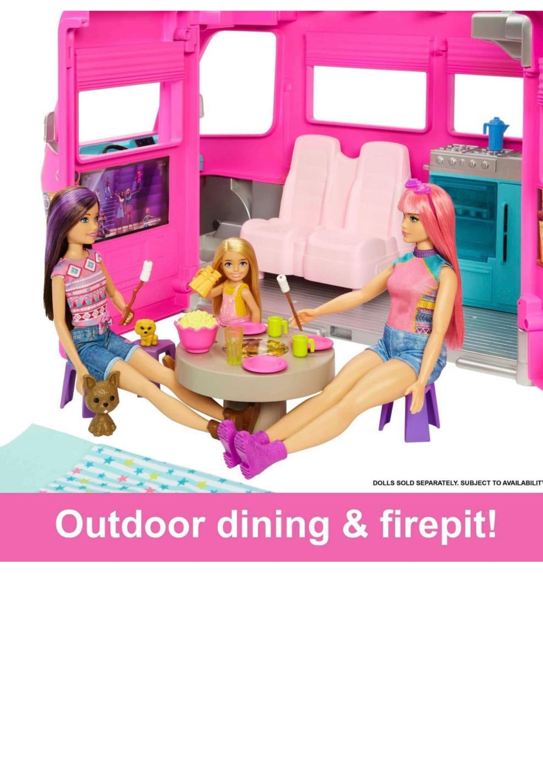 Barbie- Camper dei sogni con accessori