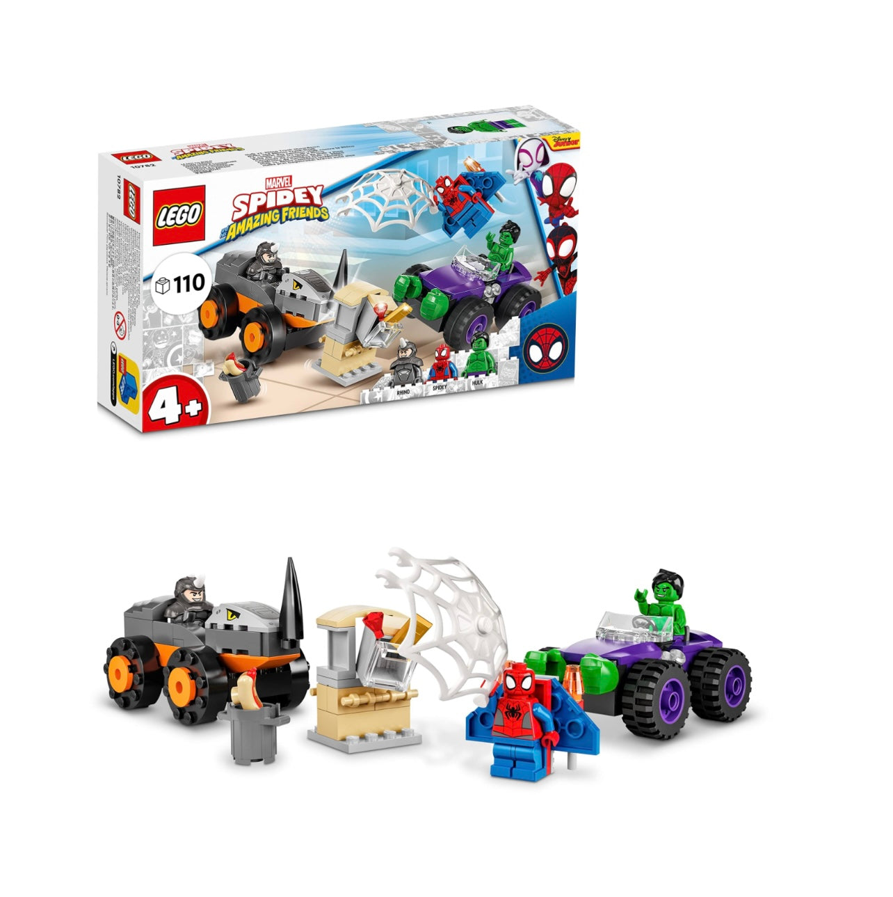 Lego- Marvel Spidey resa dei conti tra Hulk e Rhino