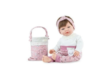 Sweet baby Pink- Bambola realistica 42cm corpo morbido