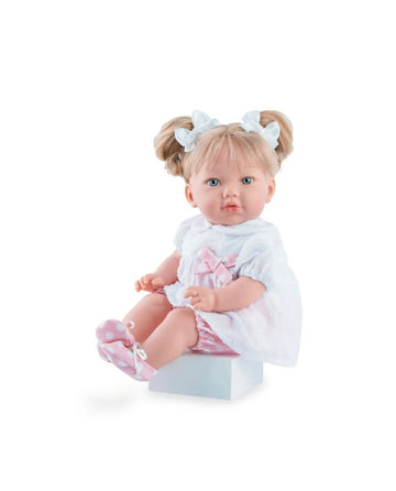 Bambola Alina Plumetti- Realistica  45cm corpo morbido profumata