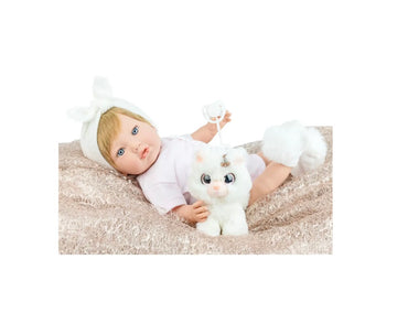 Bambola Alina- Kawaii realistica con peluche 45 cm corpo morbido