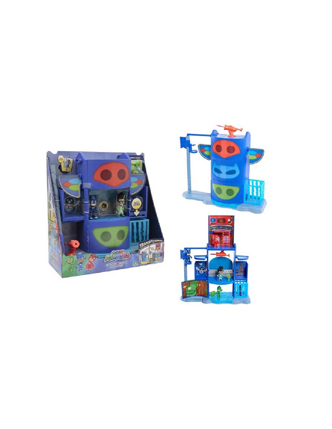 Giochi Preziosi PJ Masks playset Quartier generale trasformabile con Luci Suoni | Acquisti Online su Giochi Preziosi PJ Masks playset Quartier generale trasformabile con Luci Suoni | Acquisti Online su